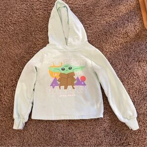Star Wars Kids Green Hoodie - Cutest in the Galaxy